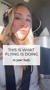 ✈️ What flying really does to your body and what pilots and frequent flyers do to feel their best➡️ Flying isn’t just tough mentally. Your body goes through a lot up there. Here’s what’s really happening behind the scenes 👇 1️⃣ Digestion slows down. Cabin pressure and altitude changes reduce oxygen in your blood and slow your gut motility meaning food digests slower. 2️⃣ You’re constantly dehydrated. Humidity levels in a pressurized cabin are lower than in the Sahara Desert. Combine that with c