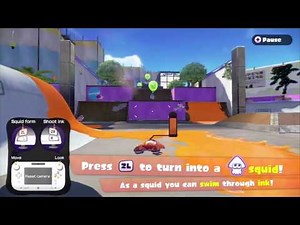 [Splatoon Demo] Tutorial Gameplay