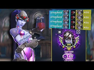 HOW IT LOOKS TO DIFF A TOP 500 WIDOWMAKER | Overwatch 2