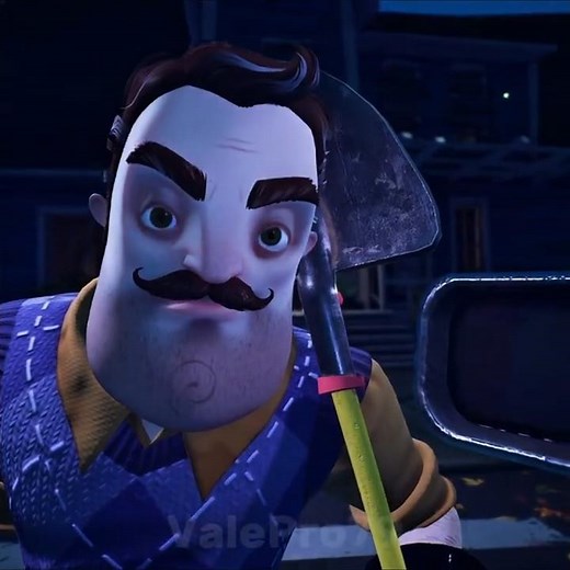 The Bro Is Screwed☠️ #helloneighbor #edit #viralshorts #like #valepro