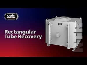 Cain Industries Product: RTR - Rectangular Tube Recovery Exhaust Heat Exchanger