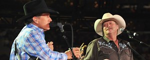 Watch George Strait and Alan Jackson Perform "Amarillo by Morning" and "Murder on Music Row" for a Massive Texas Crowd