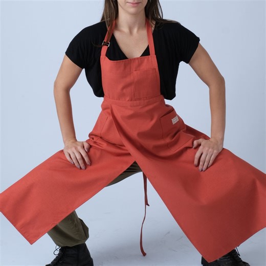 Split Leg Pottery / Florist/ Artist Apron: Waterproof Unisex Artist Smock - Etsy