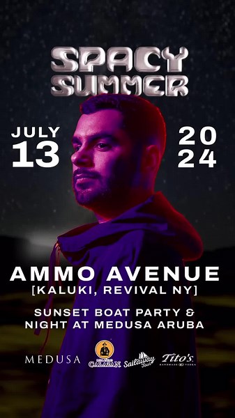 Spacy summer 🌊 JULY 13, Saturday #aruba #boatparty #housemusicaruba #spacy #hype