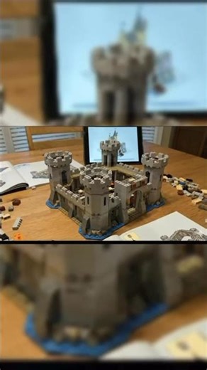 Building a Lego Castle Step by Step 🏰#lego #legobuild