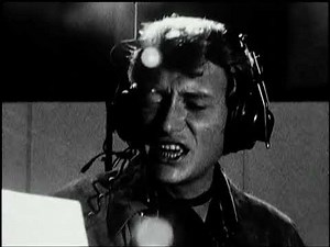 My collection: A rare Johnny Hallyday recording of his album "La Terre Promise" in Nashville.