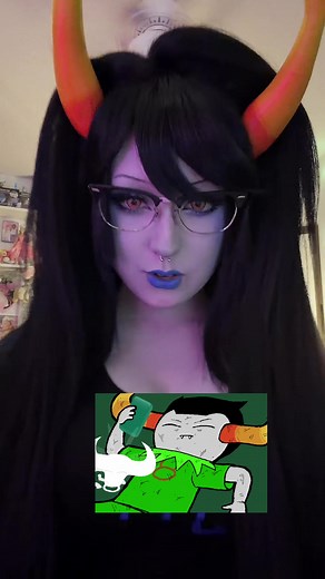 Homestuck cosplay: Pawn = trolled — Vriska & Tavros VR scene