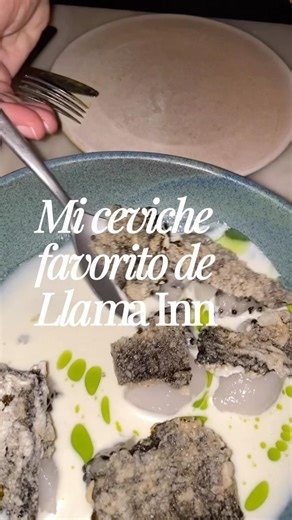 LLAMA INN: A delicious ceviche in Madrid #food #viralreels #shorts