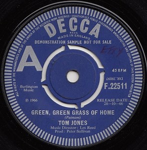 Tom Jones - Green, Green Grass Of Home