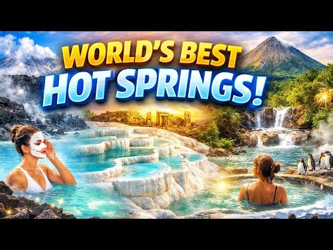 Top Hot Springs Around the World | Best Thermal Springs & Natural Spas. #hotsprings #NaturalSpas.