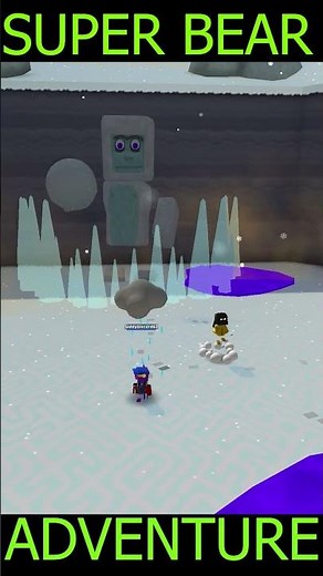 KING REINDEER ALMOST GOT DESTROYED - THE YETI BOSS IS INSANE! #superbearadventure #roblox #games