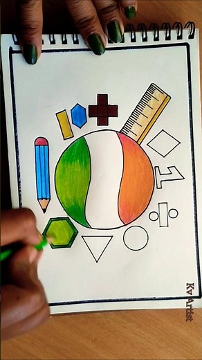 National mathematics Day Poster drawing easy #posterdesign #posterdrawing #youtubeshorts #viralreels