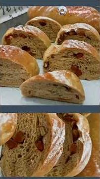 Rye bread w fig and nut (natural starter) #黑麦包 #breadrecipe #darkrye