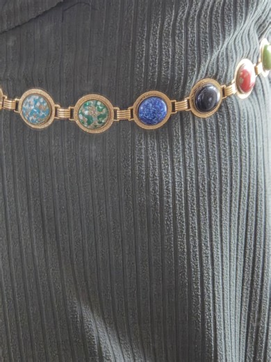 Vintage 70s Jewelry Link Belt Hipster Groovy Metal Chain Belt - Etsy