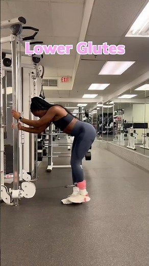 Glute isolation exercises for your lower & upper glutes
