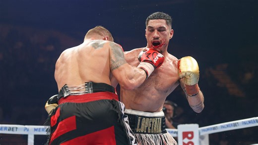 'Most brutal fight in Australian boxing history': Opetaia defies broken jaw to claim world title after