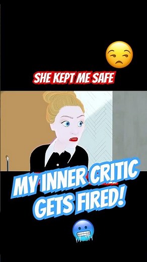 Enough already! Firing my INNER CRITIC! #relatable #animation #funny #inspiration #emotional