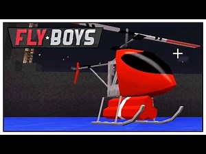 Minecraft - Flyboys - EXPLOSIVE REMOTE CONTROL HELICOPTER - E60 (Minecraft Mods | Pungence)