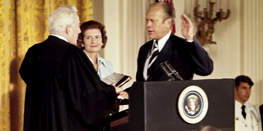 This Day in History: August 9, 1974: Ford sworn in after Nixon resignation