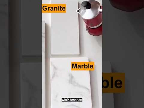3 Shocking Differences Between Marble and Granite