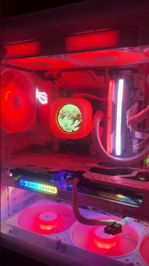 Finished the build last night! 🔥 or 🗑️? #computer #build #gaming #radeon #corsair #callofduty #cod