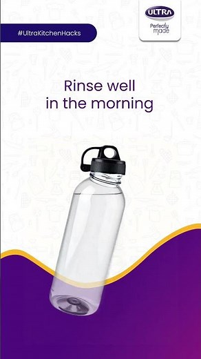 This One Trick Removes Water Bottle Smell Instantly | Try It Now | #elgiultra