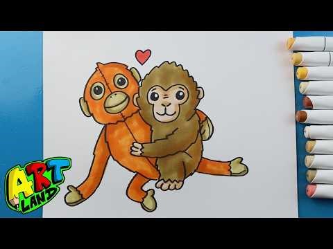 How to Draw Punch the Monkey