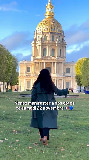 Inscrivez-vous pour venir manifester avec nous samedi 💙 Lien en bio | Anaïs Maréchal