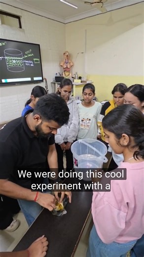 Rohit Singh Sengar on Instagram: "“Physics Class 11 Practical – Understanding Fluid Properties Through Experiments | Science in Action” “Class 11 Physics Experiment – Concept of Fluid 💧 | Exploring Surface Tension, Viscosity & Buoyancy in Physics Lab 🔬 | Hands-On Learning for Future Scientists ⚡”"
