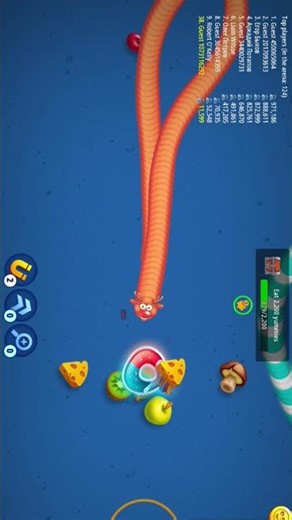 Day 103 Challenge Improving Gameplay ! Worms Zone 🐍 Classic Gameplay ! #wormszone #gaming #game