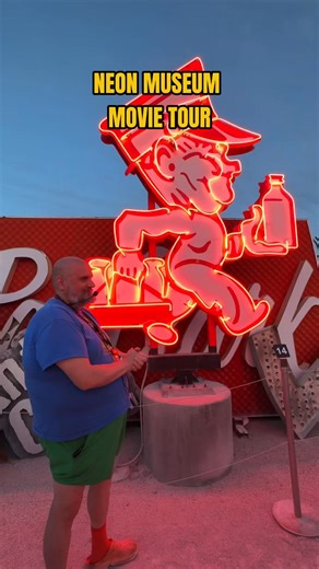 Duck Duck Shed at The Neon Museum is where Las Vegas stories come to light—literally. ✨ | Visit Las Vegas