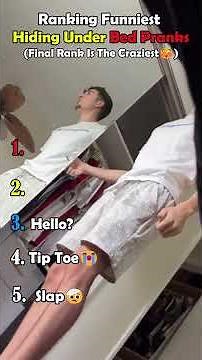 Ranking the Funniest Hiding Under the Bed Pranks