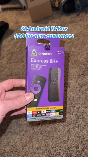 Make your tv smart with this #smarttv #android #androidtvbox #androidtv #8k #wifitv #tv #tech #techtok