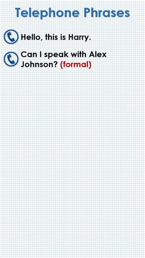 Telephone Phrases for Effective Communication