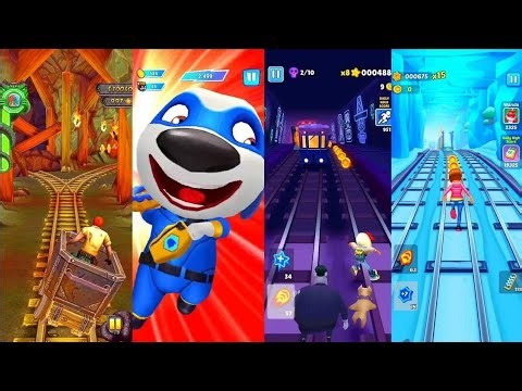 Subway Jake 🆚 Talking Tom 🆚 Temple Hero 🆚 Temple Legend 🎮 Epic Chase!