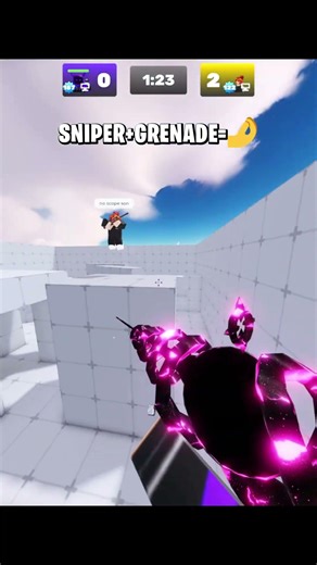 Sniper + Grenade Combo 😳🔥 | Roblox Rivals