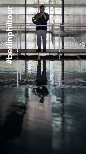 Berliner Philharmoniker | 📯 Ahead of the Berliner Philharmoniker's concert at the @lucernefestival this evening, Yun Zeng, principal horn, played his magnificent... | Instagram