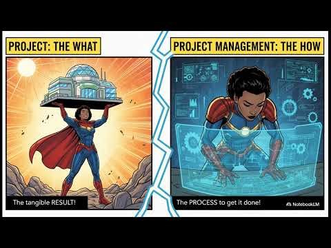 THE DIFFERENCE BETWEEN A PROJECT & PROJECT MANAGEMENT