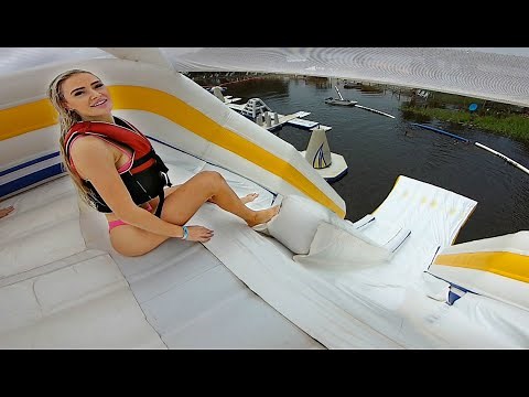 GIANT WATERPARK WITH GIRLFRIEND!