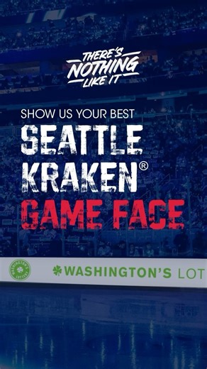 13K views · 1.3K reactions | We challenged the squad to show us their #SeaKraken game face and they didn’t disappoint 朗 Check it out for yourself, and be sure to tag us @walottery  #KrakenGameFace 聾 | Washington's Lottery | Facebook