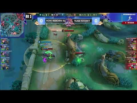 [ID] | MAC Korea Server Knockout Stage Week 2 | HOKI REBORN ID VS NYAWIT | Game 1 - Mobile Legends