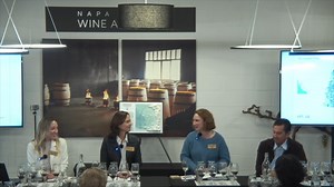 Coombsville AVA in Napa Valley features unique volcanic soils from a collapsed volcano, enhancing early grape development and concentration.  Upcoming Masterclass: Sustainable Cork Masterclass  https://bit.ly/3N4aDBd #masterclass #napa #wineeducation #napavalleywineacademy | Napa Valley Wine Academy | Facebook