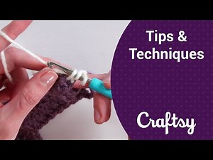 Zigzag Crochet: Stitching Over Thread Tails