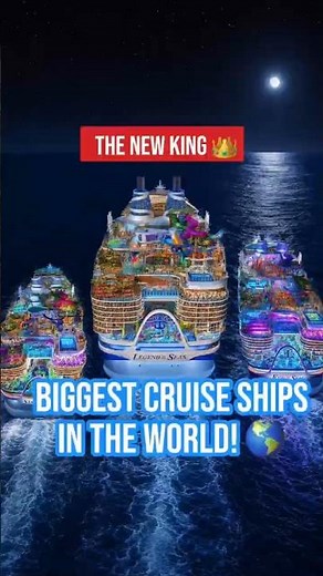 Top 5 Biggest Cruise Ships in the World (2026) 🚢