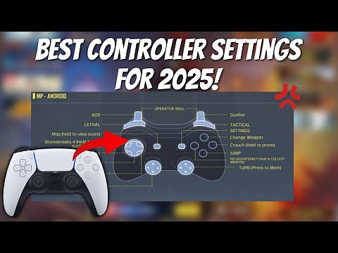 Best Controller Settings For COD Mobile Season 1 Of 2025!