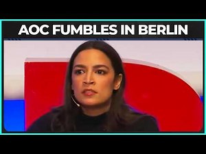 Can AOC RECOVER From Her Performance In Berlin?