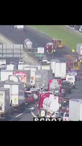 11K views · 31 reactions | Video shows lanes blocked due to a hazmat spill on Interstate 85 in Spartanburg County. Full story here>> https://www.wyff4.com/article/interstate-85-hazmat-spill-spartanburg-county/64523195 | WYFF News 4 | Facebook