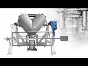 PVM 3500 Twin Industrial Mixer with Built-in Drum Loader - Mixing Equipment