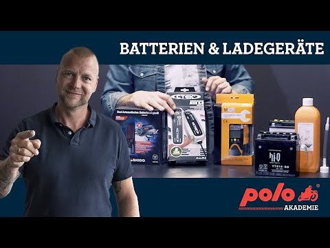 Motorradbatterien und Ladegeräte