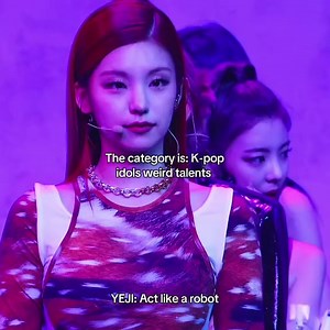 K-pop idols weird talents #fyp #goviral #kpopfyp #yeji #irene | seulgi ghost walk